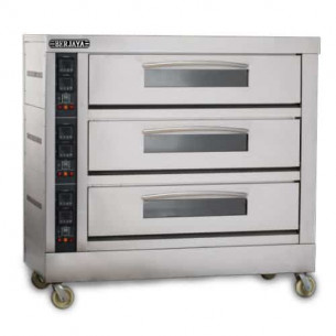 Buy Berjaya BJY‑E25KWLV‑3PRM, Electric Pizza Oven, 3 Decks, 9 Trays