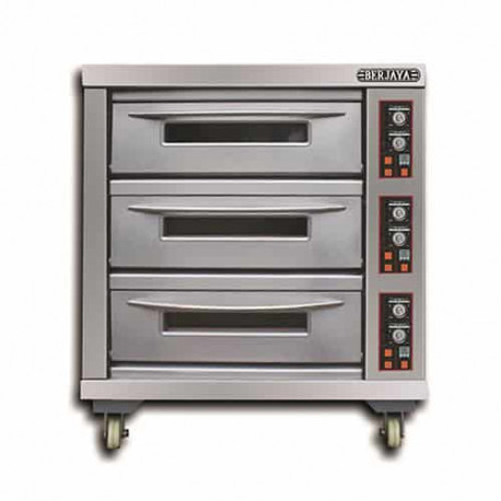 Buy Berjaya BJY‑E20KW‑3BD, 3 Decks, Electric Pizza Oven, 3 Decks, 6 Trays