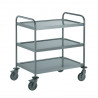 Buy Tournus 801543, Clearing Trolley, 2 Handles 3 Trays 800X530mm, 4 Swivel Wheels