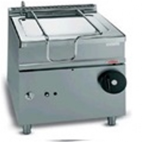 Buy Bertos G9BR8, Stainless Steel Gas Manual Tilt Brat Pan, 80 Liters