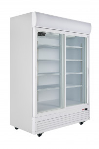 Buy Fortic VDS1250, 2-Door Glass Beverage Refrigerator, 1200-Liter Capacity