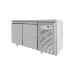 Buy Sofia Refrigeration SOFUC-142, Stainless Steel Under Counter Chiller, Double Doors