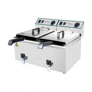 Buy Milano EF102V, Electric Deep Fryer, 6X6 Liters with Faucet