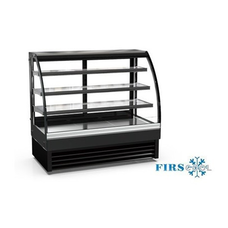 Buy Firscool DS1200-27, Pastry Display Case Curved Glass, 3 Shelves