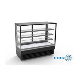 Buy Firscool DSF1500-27B, Pastry Display Case Straight Glass, 3 Shelves
