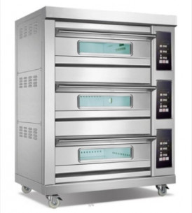 Buy Alwatania Factory CIWDJ006, Triple Deck Digital Electric Bakery Oven, 1750 mm