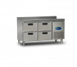 Buy Dampak, TI3002, Stainless Steel Counter Top Refrigerator, 4 Drawers
