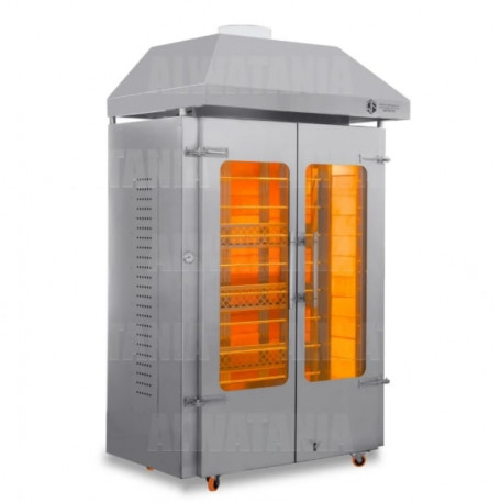 Buy Alwatania Factory SCH140, Stainless Steel Heat-Resistant Brick Chicken Rotisserie