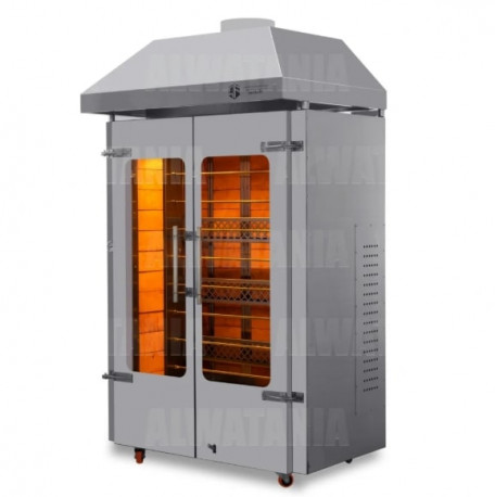Buy Alwatania Factory SCH140, Stainless Steel Heat-Resistant Brick Chicken Rotisserie