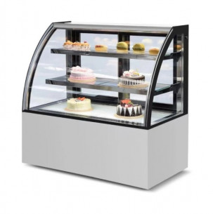 Buy Alwatania Factory CIGC009, Curved Glass Dessert Display Refrigerator, 900 mm