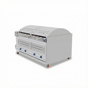 Buy Alwatania Factory GRCH8-180, Commercial 8-Skewer Horizontal Chicken Grill