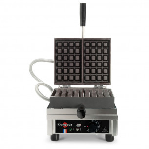Buy Krampouz, WECABCCO Waffle Iron 4 x 6 Bruxelles