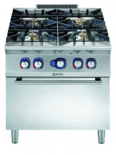 Buy Electrolux 391576, 4 Burner Gas Range with Oven, 800 mm