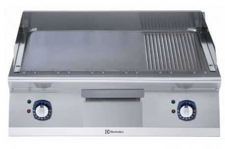 Buy Electrolux 371347, Electric Fry Top, Smooth and Ribbed 800 mm with Open Base 800 mm and Door for Open Base Cupboard