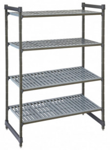 Buy Cambro CBU217272V4580, Camshelving® Basics Plus Vented 4-Shelf Stationary Starter Unit