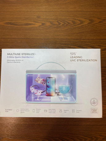 Buy  شنطة تعقيم 59S UVC LED موديل P55 (جديدة بتغليف المصنع)