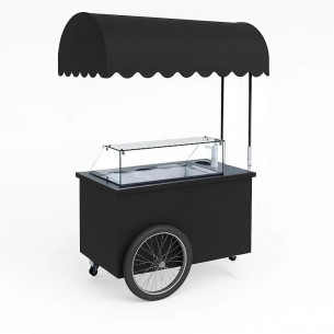 Buy Omaj Pro BL-006, Ice cream cart Black