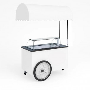 Buy Omaj Pro, BL-006, Ice Cream Cart, White