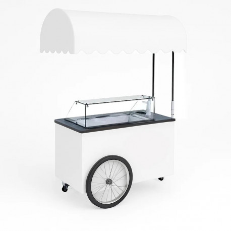 Buy Omaj Pro, BL-004, Ice Cream Cart, White