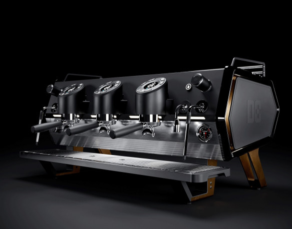 آلة الاسبريسو دي8 الاحترافية2 جروب- اسود \ برونزي ( D8R211C7AC00 ) من سانريمو