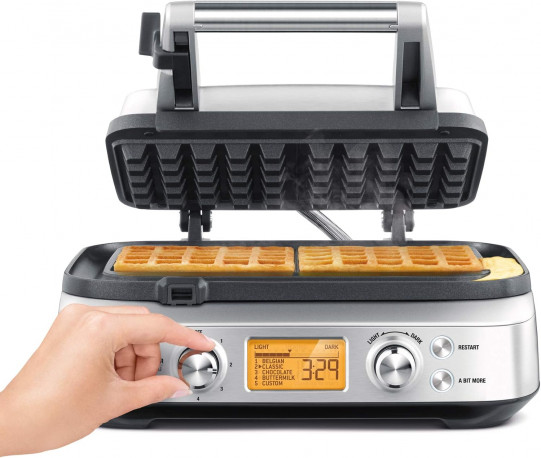 Buy Sage, SWM620UK, Smart Waffle Pro Belgian Waflle Maker with Non Stick Surface & 12 Browning Settings