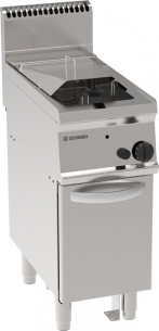 Buy Tecnoinox FRS35G7, One Well, Gas Fryer with in-tank Heat Exchangers on Closed Cabinet, 14 Liters