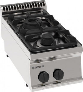 Buy Tecnoinox PC35G7, 2 Burners Gas Boiling Top With Cast Iron Grids