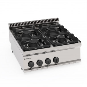 Buy Tecnoinox PC70G7, 4 Burners, Gas Boiling Top with Cast Iron Grids
