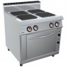 Buy OffCar 90CQE14, Electric 4 Square Plates Range on Electric Oven