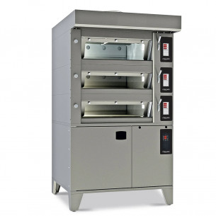 Buy Mac Pan MD/CH/B18/4060 Modular Electric Deck Oven with Proofer & Hood (3 Decks)