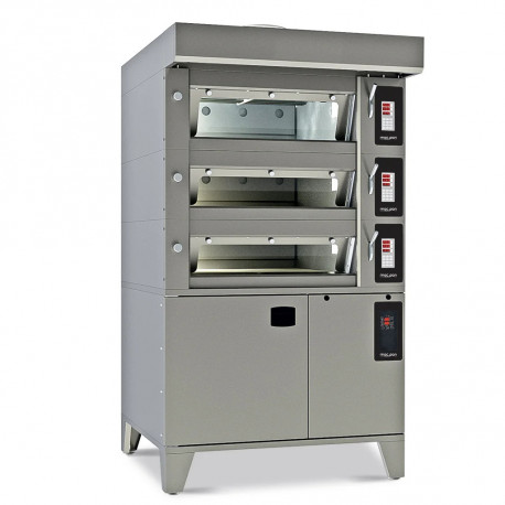 Buy Mac Pan MD/CH/B18/4060 Modular Electric Deck Oven with Proofer & Hood (3 Decks)