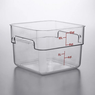 Buy Cambro 12SFSCW135 CamSquare Food Storage Container – 12 Quart