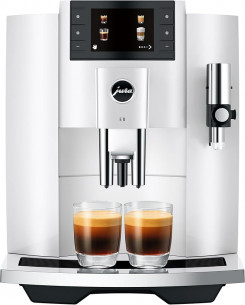 Buy Jura JUR-E8-PWHT, Coffee Machine, Piano White