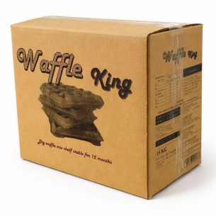 Buy Waffle King, Professional Waffle Mix, Ready to use, 1Kg x 15 bags