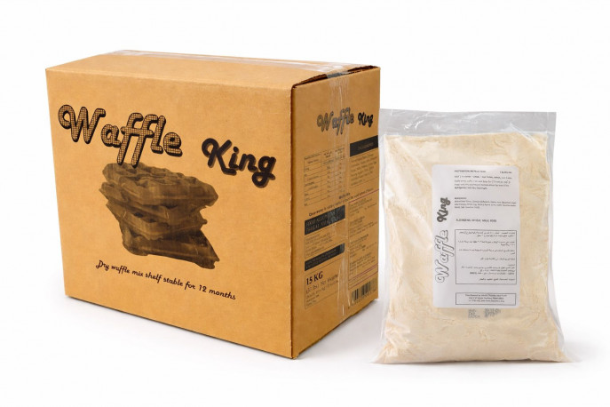 Buy Waffle King, Professional Waffle Mix, Ready to use, 1Kg x 15 bags