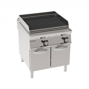 Buy Tecnoinox GD8FG9 Freestanding gas grill with water and cast iron grid on closed cabinet