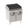Buy Tecnoinox GD8FG9 Freestanding gas grill with water and cast iron grid on closed cabinet