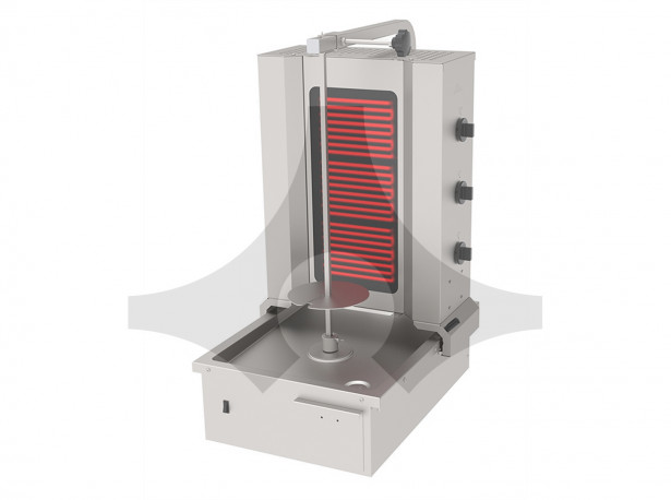 Buy Atalay  ADE-3A, Electric Doner Kebab Machine, 3 Heater, Bottom Motor