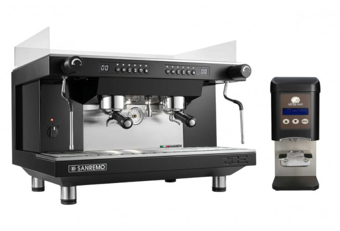 Buy Sanremo Zoe Competition 2 Groups Espresso Machine + Free Sipresso Automatic Professional Tamper