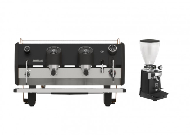 Buy Sanremo D8 Pro 2 Group Volumetric Espresso Machine with Free Ceado E37S Espresso Grinder