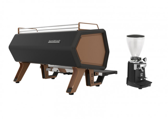Buy Sanremo D8 Pro 2 Group Volumetric Espresso Machine with Free Ceado E37S Espresso Grinder
