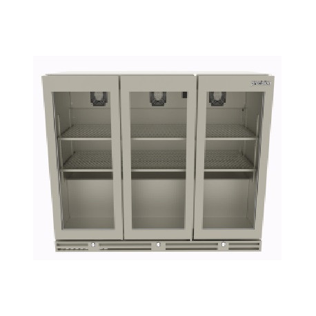 Buy Precision BBS1350-845-GD, Three Section Glass Door Bottle Cooler, 845mm Height