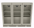 Buy Precision BBS1350-845-GD, Three Section Glass Door Bottle Cooler, 845mm Height