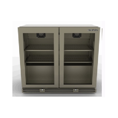 Buy Precision TBBS900-845-GD, Two Section Glass Door Bottle Cooler, 845mm  Height, Tropicalised
