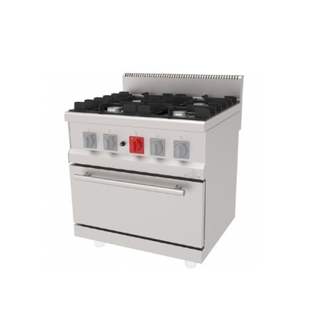 Buy Atalay AGK-873, Gas Cooking Range, 4 Burners, Cast Iron