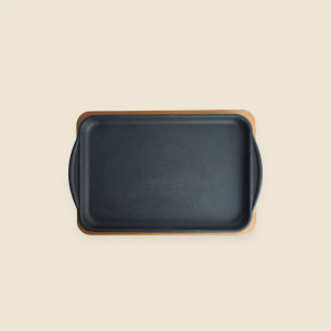 Buy Altinbasak, Rectangular Cast Iron Tray, 38 × 23 cm