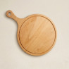 Buy Altinbasak, Wooden Pizza Serving Board with Handle, 26 cm