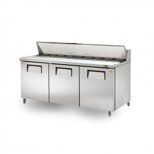 Buy TM, AC-SR1850M, Three Doors Sandwich / Salad Prep Refrigerator