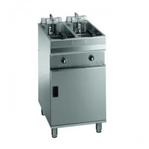 Buy Valentine EVO 2525TP Twin Tank Electric Fryer with Turbo Pump Filtration – 20 L Oil Capacity