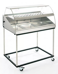 Buy Roller Grill VHF 1000 Refrigerated & Ventilated Market Display Showcase – 3 x GN 1/1 Capacity